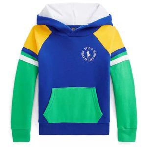 Polo Ralph Lauren Toddler Girls Color-Blocked Fleece Hoodie